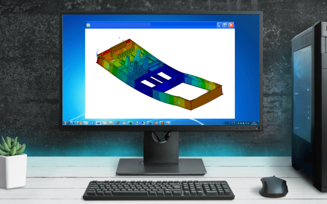 Tool di costruzione del digital twin per analisi strutturale di basamenti metallici