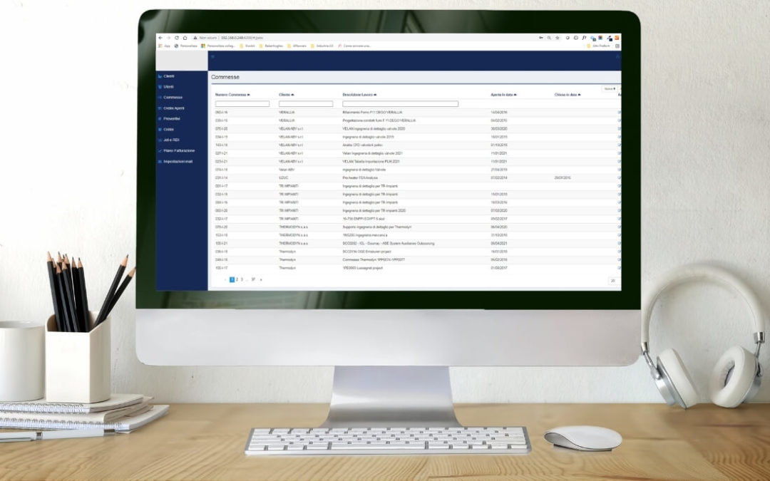 Piattaforma web per la gestione preventivi e ordini