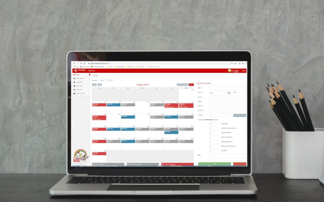 Software in cloud per l’organizzazione delle visite a Casa Sicura